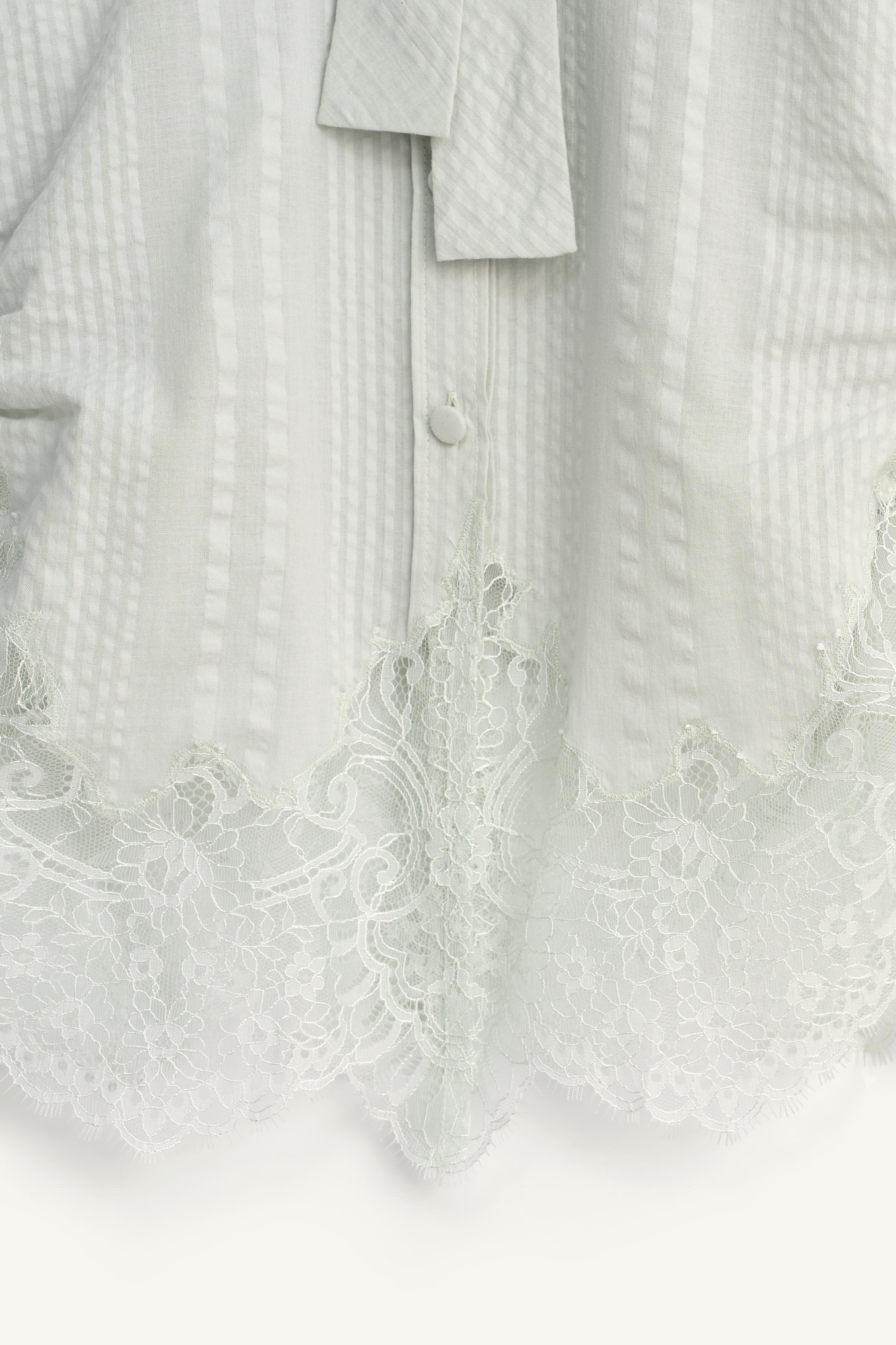 LIMITED EDITION LACE TIE SHIRT